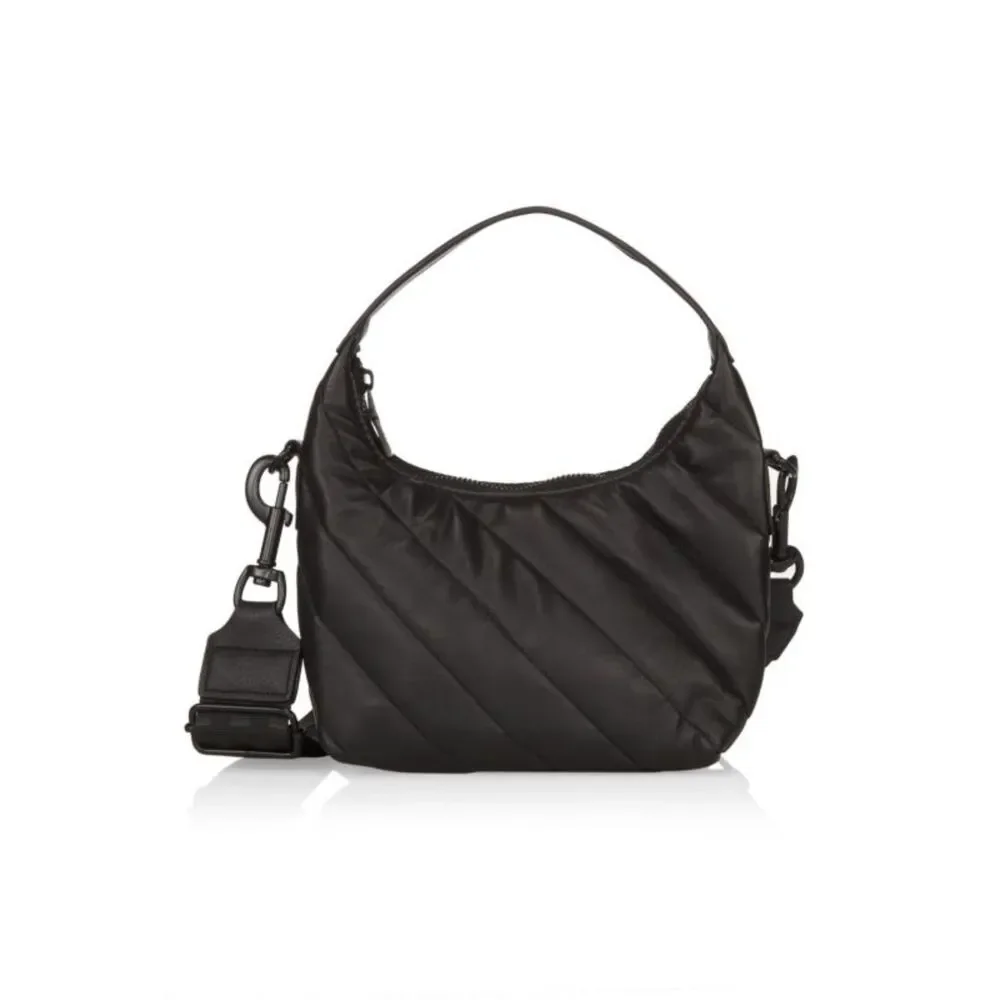 Think Royln Luxe Studio Quilted Hobo Bag Mini Sporty Crossbody Purse Cute